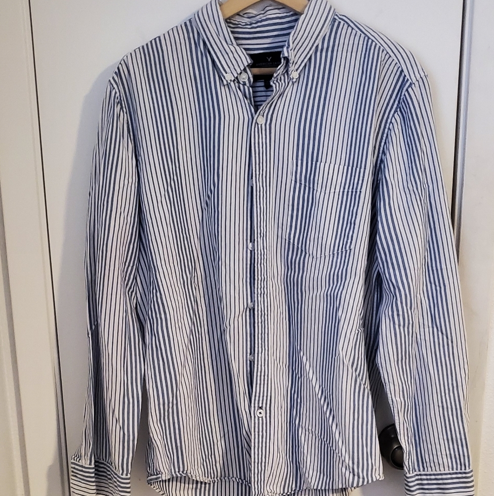 American Eagle Everyday Striped Shirt